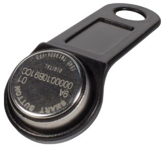 DS 1990А-F5 Ключ электронный Touch Memory с держателем (черн.) (DS 1990А-F5 Ключ электронный Touch Memory с держателем )
