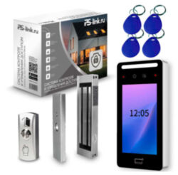 Система СКУД Ps-Link KIT-DT03EMT-180 / детектор лиц / RFID