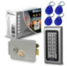 Система СКУД Ps-Link KIT-S601EM-WP-G / эл. механический замок / кодовая панель / RFID
