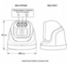 Комплект IP-видеонаблюдения KIT-A409IP-POE 4 Мп, 9 купольных IP-камер, NVR, 16 PoE портов