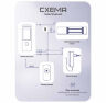 Комплект СКУД KIT-TF1EM-WP-W-180 распознавание отпечатка, RFID, WIFI