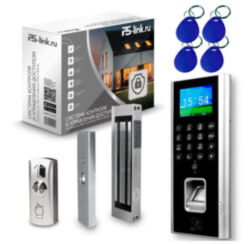 Система СКУД Ps-Link KIT-9700F-180 / детектор отпечатков / RFID