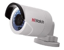Видеокамера HD-TVI HiWatch DS-T200 уличная, 2Мп, 2,8/3,6/6 мм, 0.01 Лк, ИК-20 м, День/Ночь