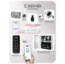 Комплект СКУД KIT-C1EM-W-SL на 1 дверь, Wi-Fi, EM-Marine, 2000 ключей, электромеханический замок