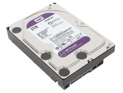 Жесткий диск 3Tb WD HDD, SATA III (WD30PURZ)