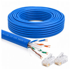 Кабель витая пара UTP4 cat.6 CU 90 метров  UTP-CAT6-CU90