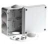 Монтажная коробка для камеры видеонаблюдения Промрукав 100x100 (атмосферостойкая) IP55