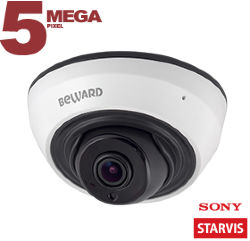 IP камера Beward SV3210DR комнатная 2.8/3.6 мм, 5 Мп, 1/2.9'', 0.003лк, ИК-20м
