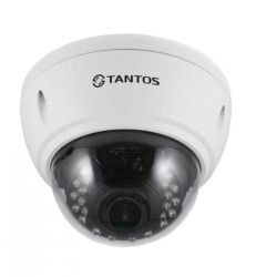 IP камера Tantos TSi-Ve25VPA купольная анивандальная 2.8-12 мм, 1/2.9", 2Мп, 0.005Люкс, ИК-20м