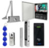 Система СКУД KIT-M010EM-280UPS с доводчиком 65, блоком резервного питания, 7Ач, 10000 карт