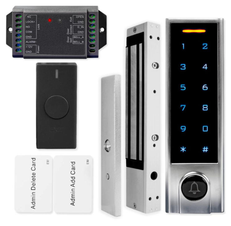 Система СКУД Ps-Link KIT-SK8-280 беспроводная с сенсорной панелью и замком 280 кг