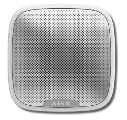 Беспроводная звуковая уличная сирена Ajax StreetSiren (white)
