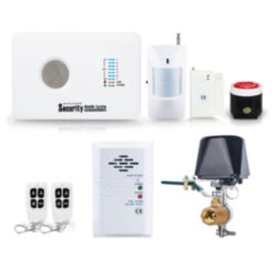 Готовый комплект GSM системы защиты от утечки газа Страж Газ-Контроль+Безопасность MP01SGSM-G
