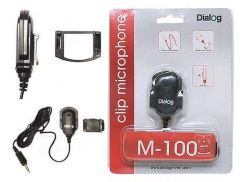 Микрофон с прищепкой Диалог М-100 для Pro 6/Termo-box