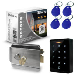 Система СКУД Ps-Link KIT-CH1-SSM / кодовая панель / эл. механический замок / RFID, WIFI