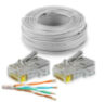 Кабель UTP4 cat.5E CCA 20 метров Ps-Link UTP-CCA20 с коннекторами RJ-45