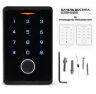 Комплект СКУД Undino KIT-ACP303EM-SS с нержавеющим замком, отпечаток, RFID, WIFI, ip66
