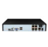 Комплект видеонаблюдения IP Ps-Link KIT-A204IPM-POE / 2Мп / 4 камеры / запись звука