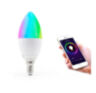 Лампа JL06 тип E14, светодиодная цветная, Wi-Fi, Tuya