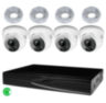Комплект видеонаблюдения IP 5Мп KIT-A504IP-ST 4 камеры для помещения, аналитика, детекция человека, область вторжения