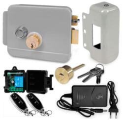 Комплект электромеханический замок  KIT-EML-G-RP с радиореле и блоком питания