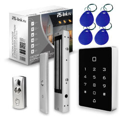 Система СКУД  KIT-T12MF-280 электромагнитный замок 280 кг НО типа, панель сенсорная, для помещения